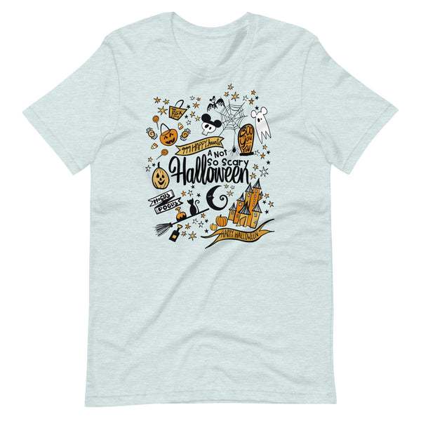 Disney Halloween Party T-Shirt Disney Shirt Not So Scary Halloween Magic Kingdom Party Unisex T-Shirt