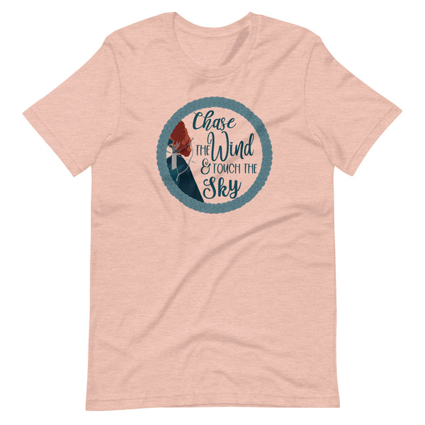 Brave Merida T-shirt Disney Princess Merida,Chase the Wind and Touch the Sky T-Shirt