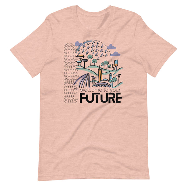 Spaceship Earth T-Shirt Disney Shirt Welcome to Your Future EPCOT Ride T-Shirt