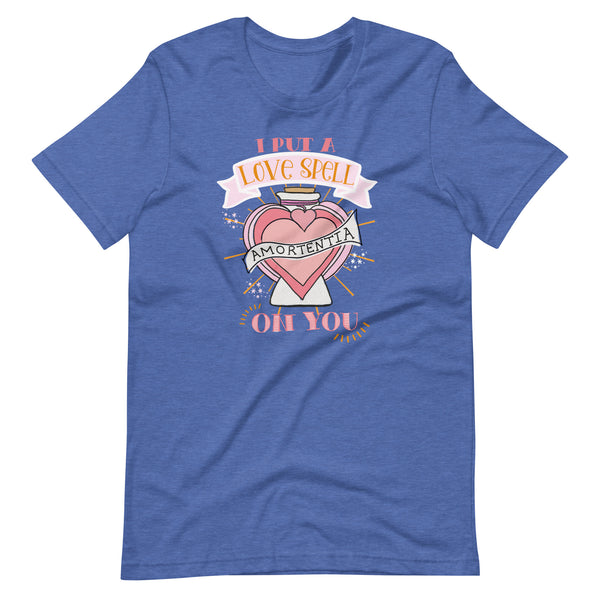 Love Potion Love Spell T-Shirt I Put a Spell on You Valentine's Day T-Shirt