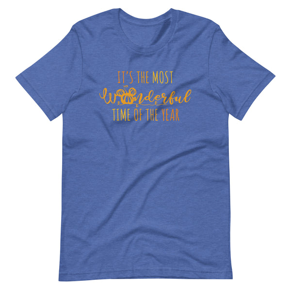 Mickey Pumpkin Fall T-shirt Disney Halloween It's the Most Wonderful Time of the The Year T-shirt