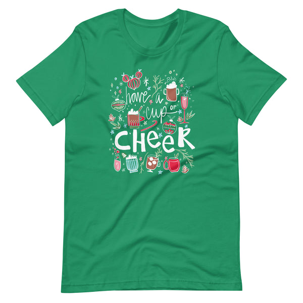 Epcot Christmas T-Shirt Festival of Holidays Shirt Have a Cup of Cheer Disney Christmas T-Shirt