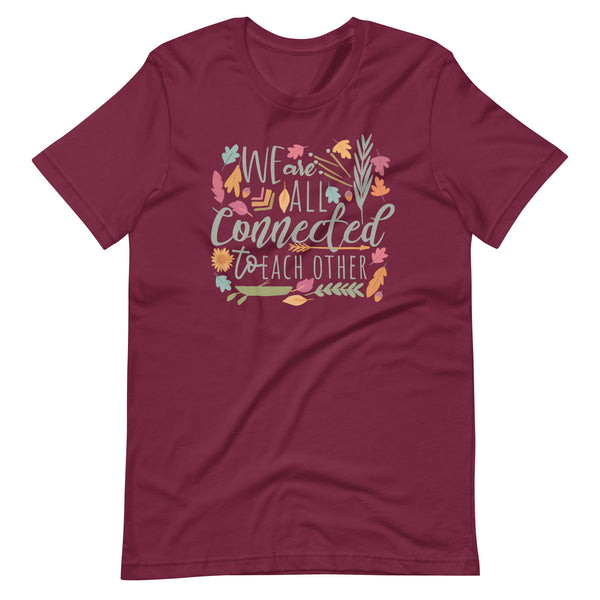Pocahontas T-Shirt We are All Connected Disney Fall Shirt Disney Colors of the Wind T-Shirt