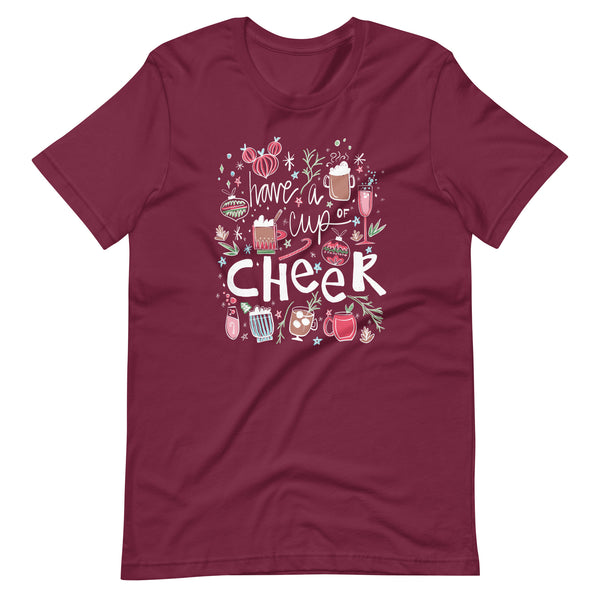 Epcot Christmas T-Shirt Festival of Holidays Shirt Have a Cup of Cheer Disney Christmas T-Shirt