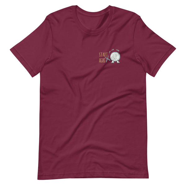 Epcot Drinking Around the World T-Shirt Start Here Epcot Food Disney Shirt 2-Sided Food and Wine Festival T-Shirt