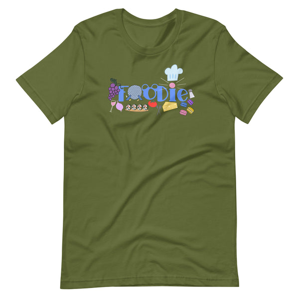 Remy Ratatouille Disney Foodie Food and Wine Festival Short-Sleeve Unisex T-Shirt