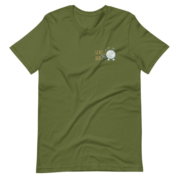 Epcot Drinking Around the World T-Shirt Start Here Epcot Food Disney Shirt 2-Sided Food and Wine Festival T-Shirt