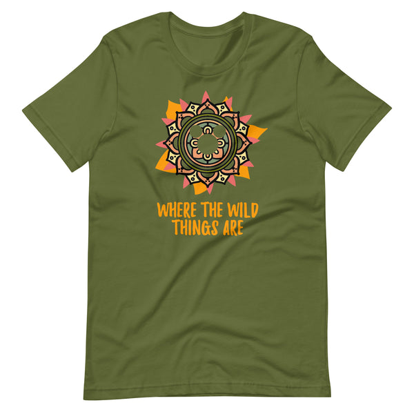 Where the Wild Things Are Animal Kingdom Shirt Mickey Mandala Disney T-Shirt