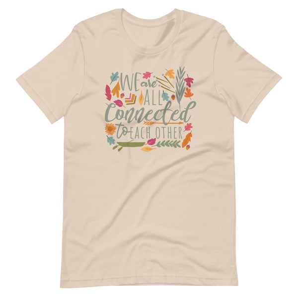 Pocahontas T-Shirt We are All Connected Disney Fall Shirt Disney Colors of the Wind T-Shirt