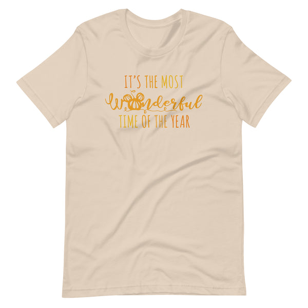 Mickey Pumpkin Fall T-shirt Disney Halloween It's the Most Wonderful Time of the The Year T-shirt