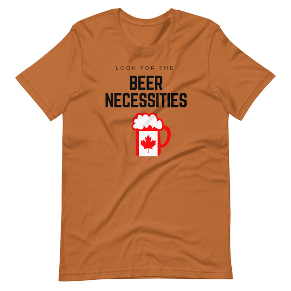 Disney Drinking Beer Necessities T-Shirt Epcot CANADA Beer Jungle Book Food and Wine Festival T-Shirt
