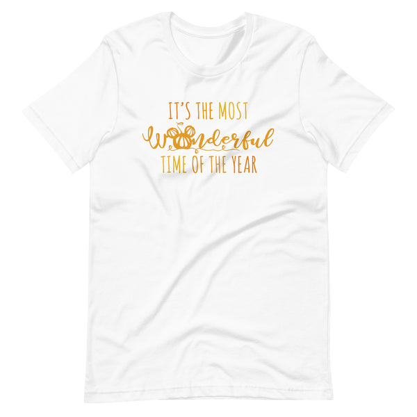 Mickey Pumpkin Fall T-shirt Disney Halloween It's the Most Wonderful Time of the The Year T-shirt