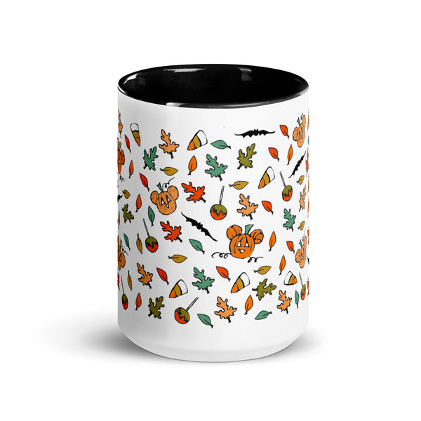 Mickey Pumpkin Halloween Mug Disney Halloween Boo to You Mug