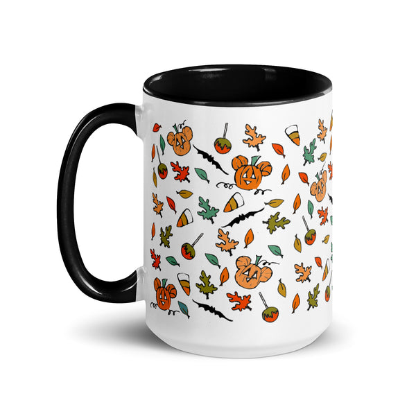 Mickey Pumpkin Halloween Mug Disney Halloween Boo to You Mug