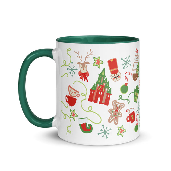 Disney Christmas Mug Merriest Place on Earth Disney Parks Holiday Mug