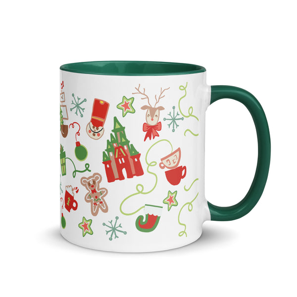 Disney Christmas Mug Merriest Place on Earth Disney Parks Holiday Mug