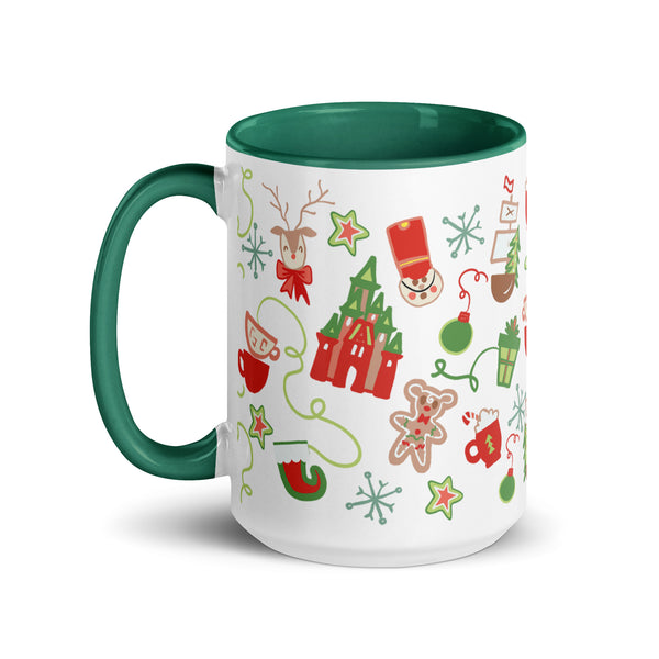 Disney Christmas Mug Merriest Place on Earth Disney Parks Holiday Mug
