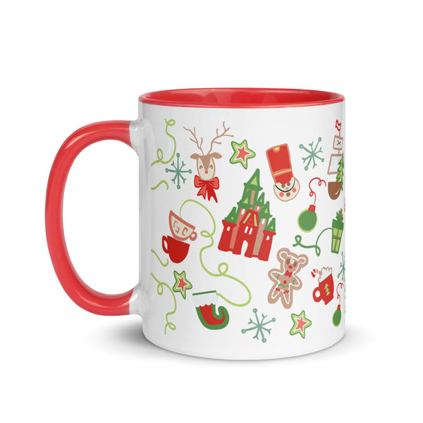 Disney Christmas Mug Merriest Place on Earth Disney Parks Holiday Mug