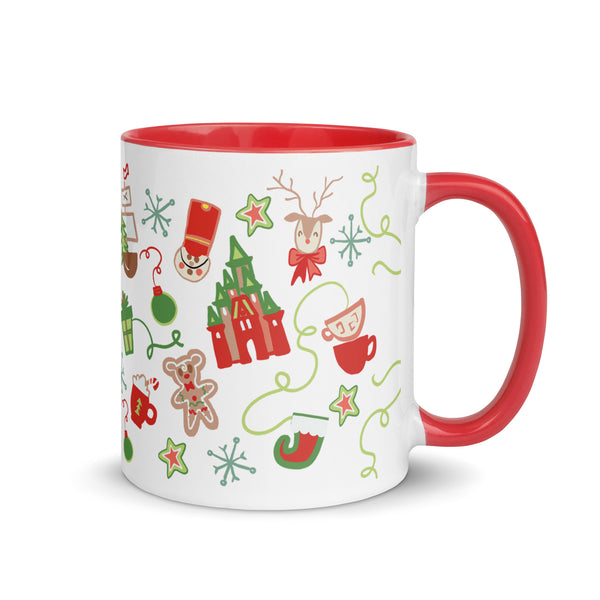 Disney Christmas Mug Merriest Place on Earth Disney Parks Holiday Mug