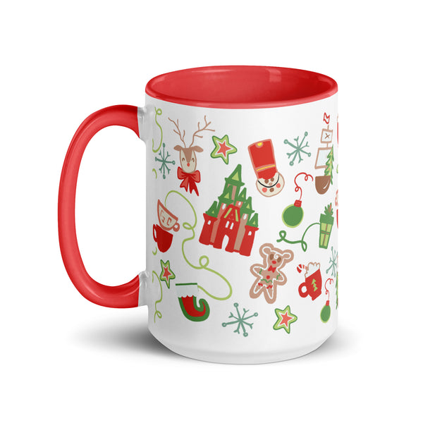 Disney Christmas Mug Merriest Place on Earth Disney Parks Holiday Mug