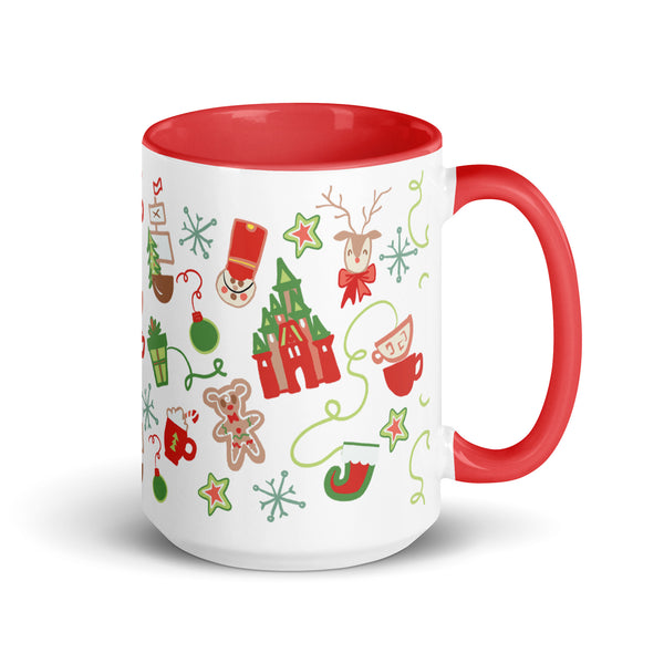 Disney Christmas Mug Merriest Place on Earth Disney Parks Holiday Mug