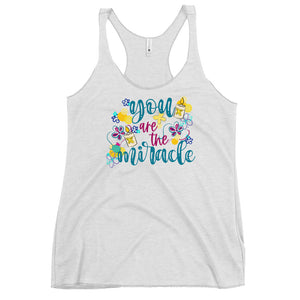 Disney Encanto Tank Top You are the Miracle runDisney Wine and Dine Women's Racerback Tank
