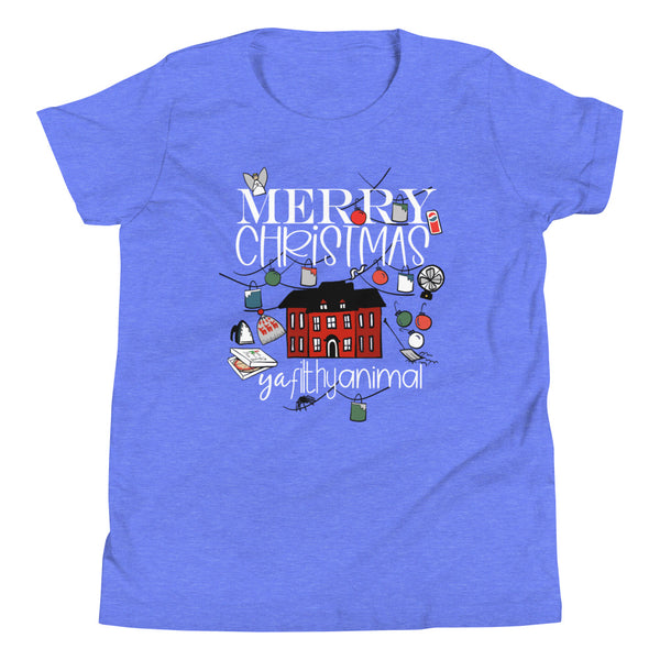Home Alone Kid's Shirt Merry Christmas Ya Filthy Animal Christmas Family Kid's Shirt