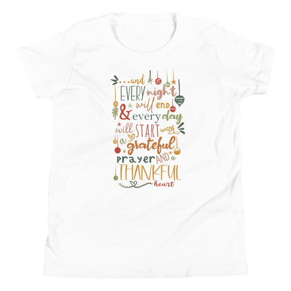 Muppets Christmas Carol Kid's Shirt A Thankful Heart Disney Christmas Shirt Thanksgiving Muppets Christmas Song Kid's Shirt