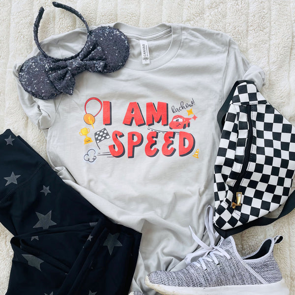 runDisney Cars I Am Speed Springtime Surprise Disney running Unisex t-shirt