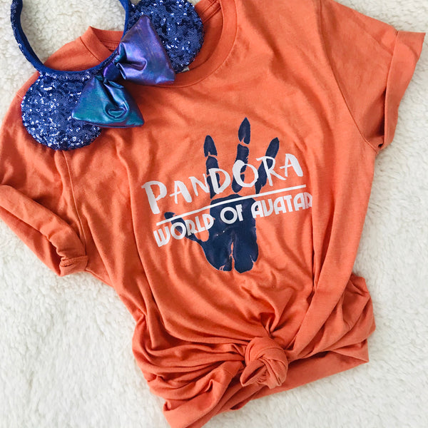 Avatar T-Shirt Pandora Disney Animal Kingdom World of Avatar Na'vi T-shirt