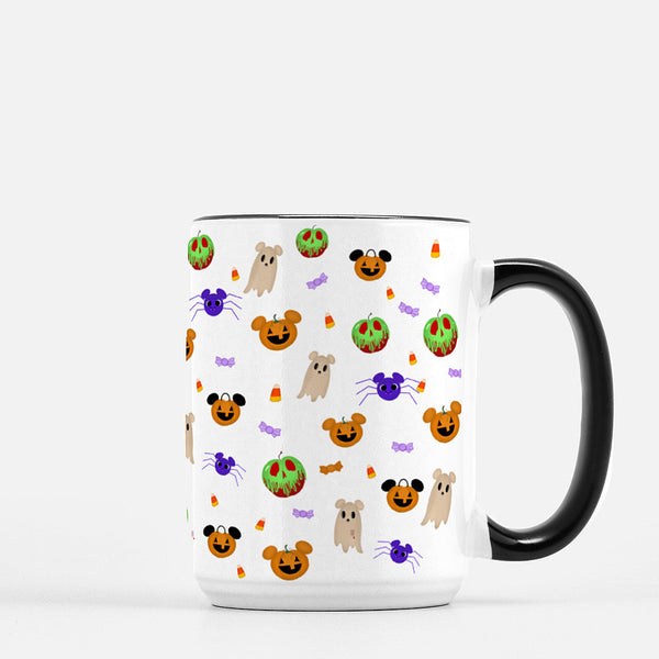 Disney Not So Scary Mug Disney Halloween Boo To You Disney Mug with Black Handle