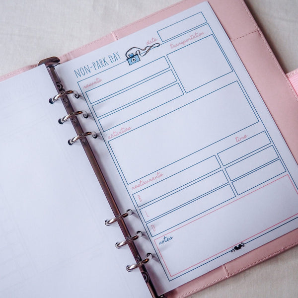 Disney World Vacation Planner DELUXE Planner Printable