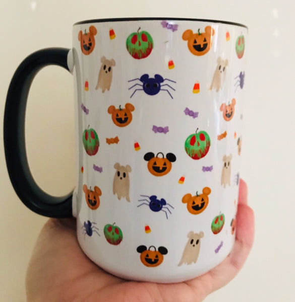 Disney Not So Scary Mug Disney Halloween Boo To You Disney Mug with Black Handle