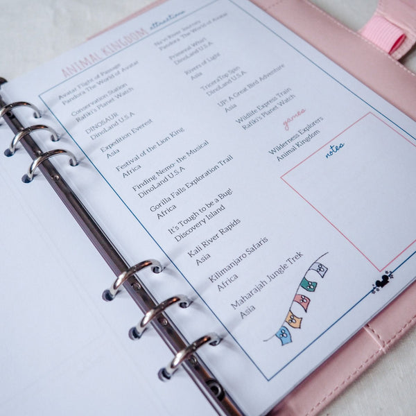 Disney World Vacation Planner DELUXE Planner Printable