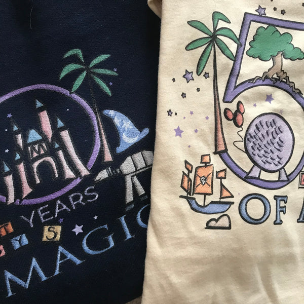 Disney 50th T-Shirt Disney Milestone 50th Birthday Disney 50th Wedding Anniversary 50 Years of Magic T-Shirt
