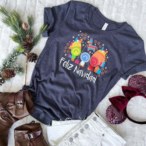 Three Caballeros Christmas T-Shirt Disney 3 Caballeros Feliz Navidad T-shirt