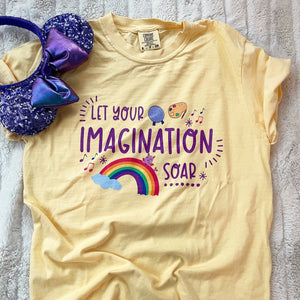 Figment Disney Comfort Colors Festival of the Arts Imagination Men’s garment-dyed heavyweight t-shirt