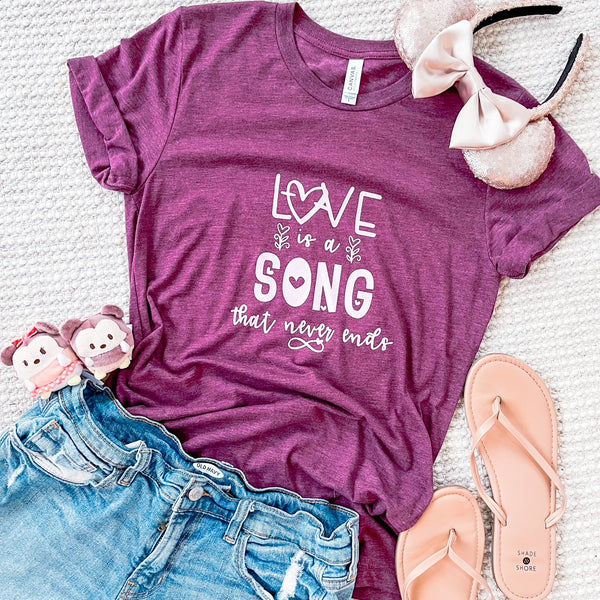 Love is a Song Bambi Vintage Triblend T-Shirt