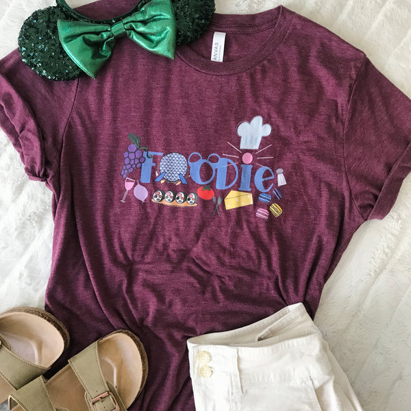 Remy Ratatouille Tri-Blend Disney Foodie Food and Wine Festival  Short sleeve t-shirt