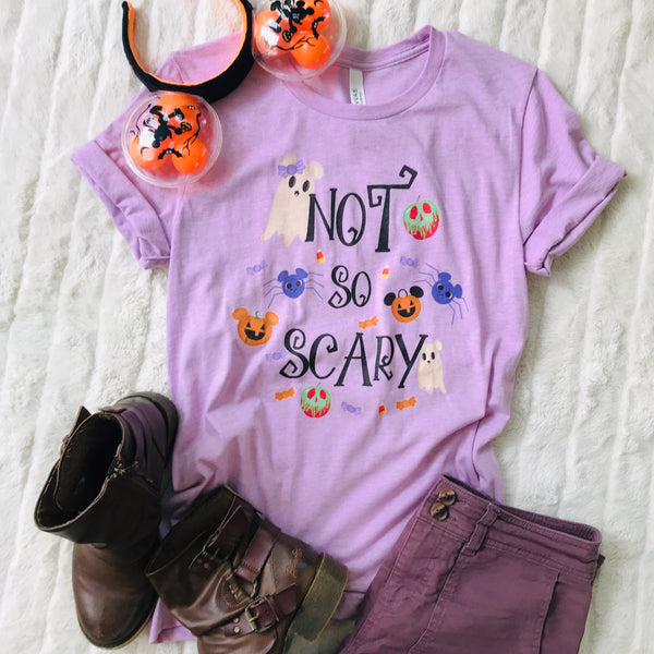 Disney Not So Scary T-Shirt Disney Halloween Boo To You Disney T-Shirt