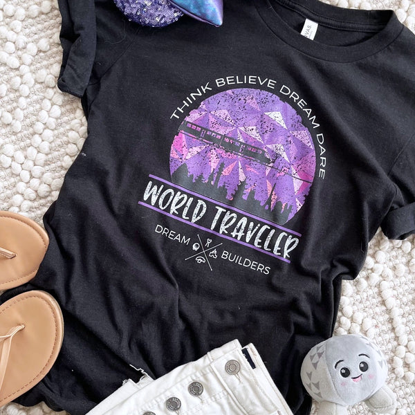 Dream Builders EPCOT T-Shirt Walt Disney World Disney World Traveler Epcot T-shirt