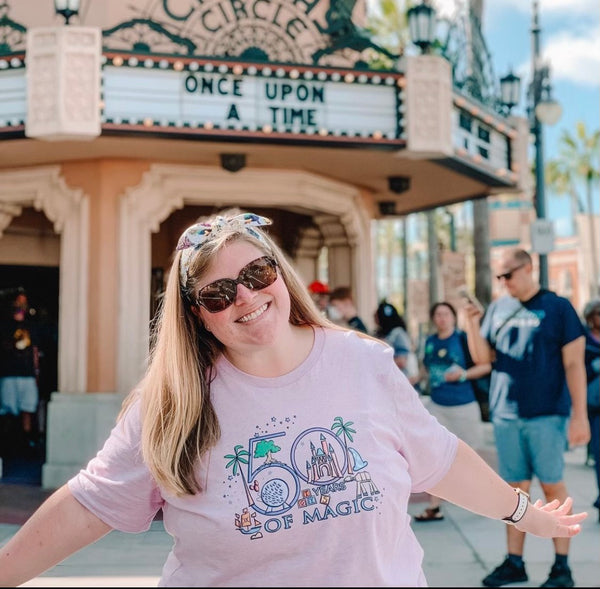 Disney 50th T-Shirt Disney Milestone 50th Birthday Disney 50th Wedding Anniversary 50 Years of Magic T-Shirt