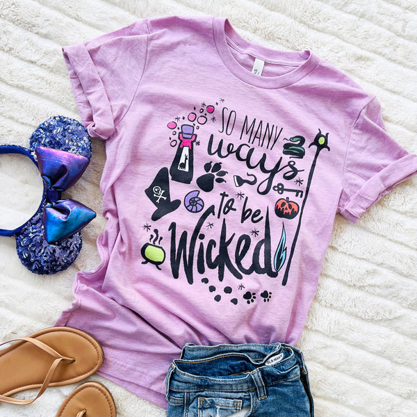 Disney Villains T-Shirt Descendents So Many Ways to Be Wicked T-shirt