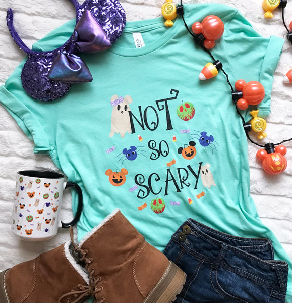 Disney Not So Scary T-Shirt Disney Halloween Boo To You Disney T-Shirt