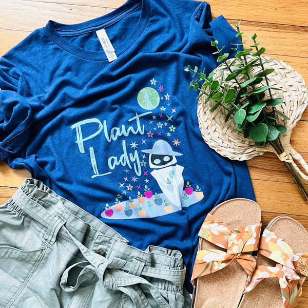 Plant Lady T-shirt EVE Disney Wall-E Inspired Short-Sleeve Unisex T-Shirt