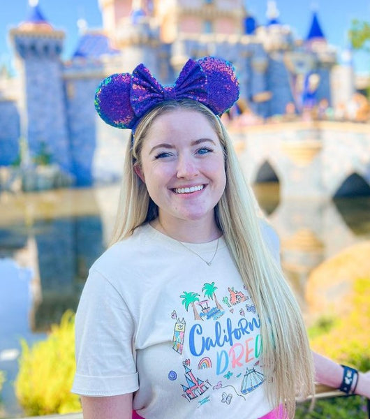 Disneyland T-Shirt California Dreamin' Tee Disney Inspired Icon Unisex T-Shirt