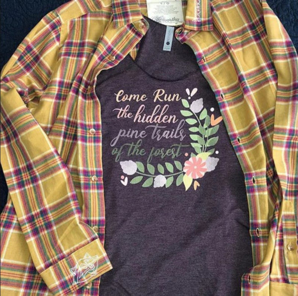 Pocahontas Tank Top, Disney Fall Flowers Racerback Tank