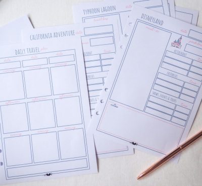 Disney World Vacation Planner DELUXE Planner Printable