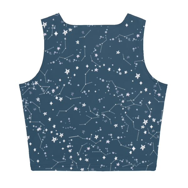 Bella Notte Crop Top Lady and the Tramp Disney Constellation Stars Crop Top