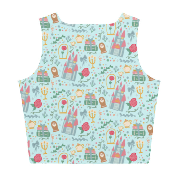 Belle Beauty Within Crop Top Disney Princess Beauty and the Beast Crop Top